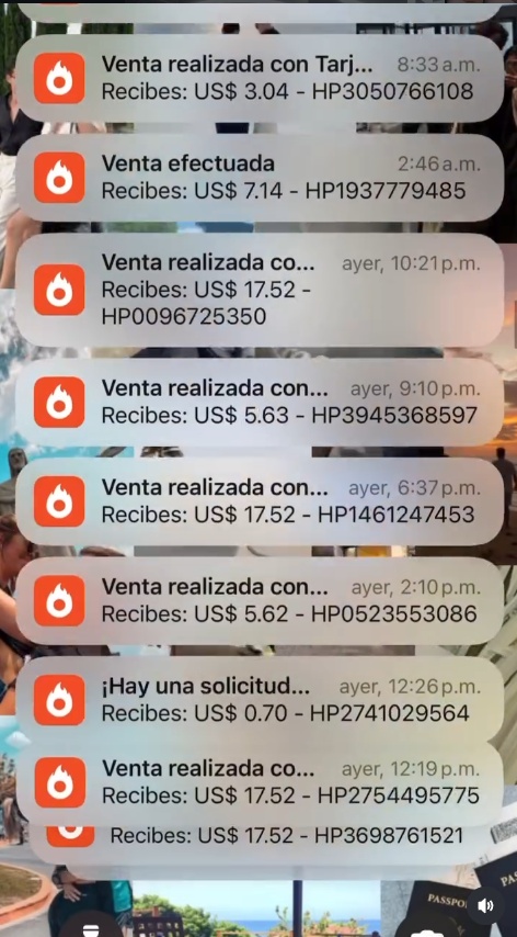 Prueba de ventas Hotmart